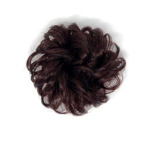Curly Messy Hair Bun, Synthetic Hair Scrunchie, Hair Bun Pony Tail